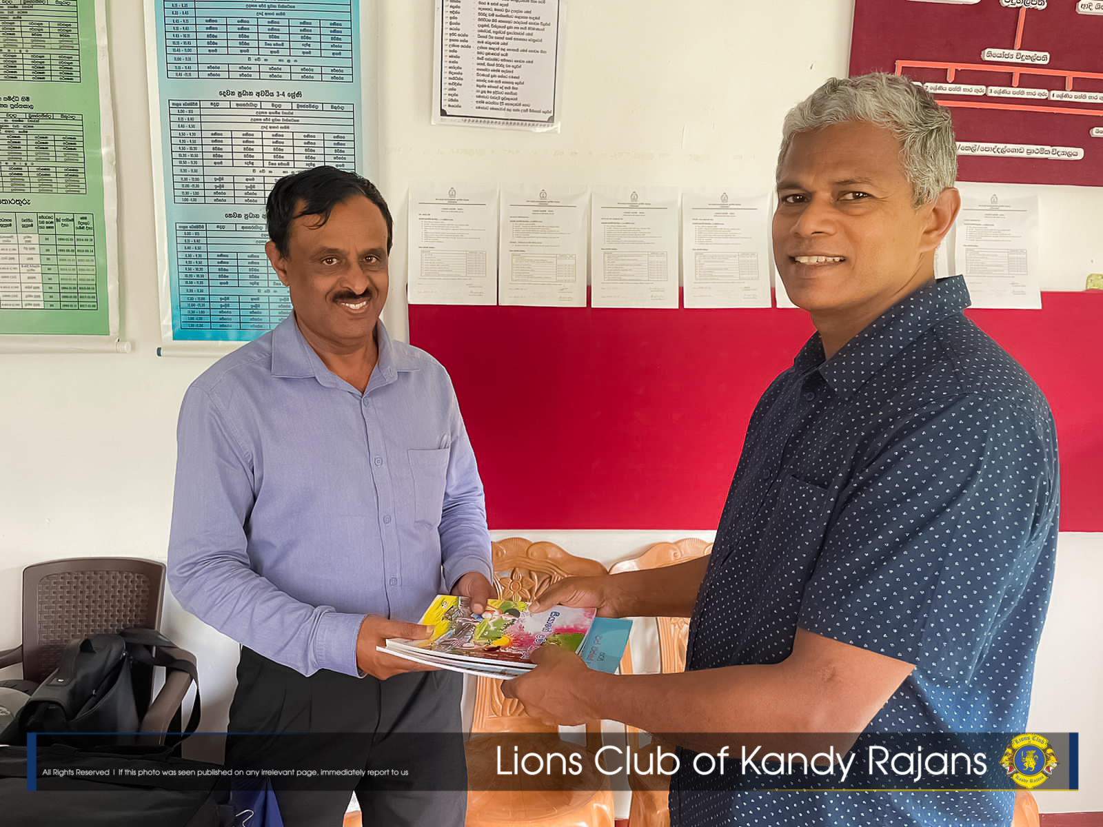 Donation of Teacher Chairs to Poddalgoda